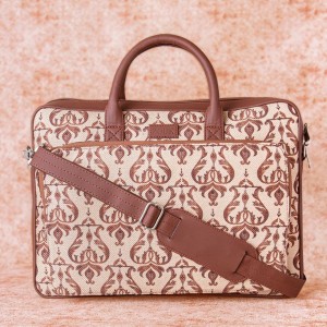 Chhavi Niwas Jhoomar Motif Laptop Bag